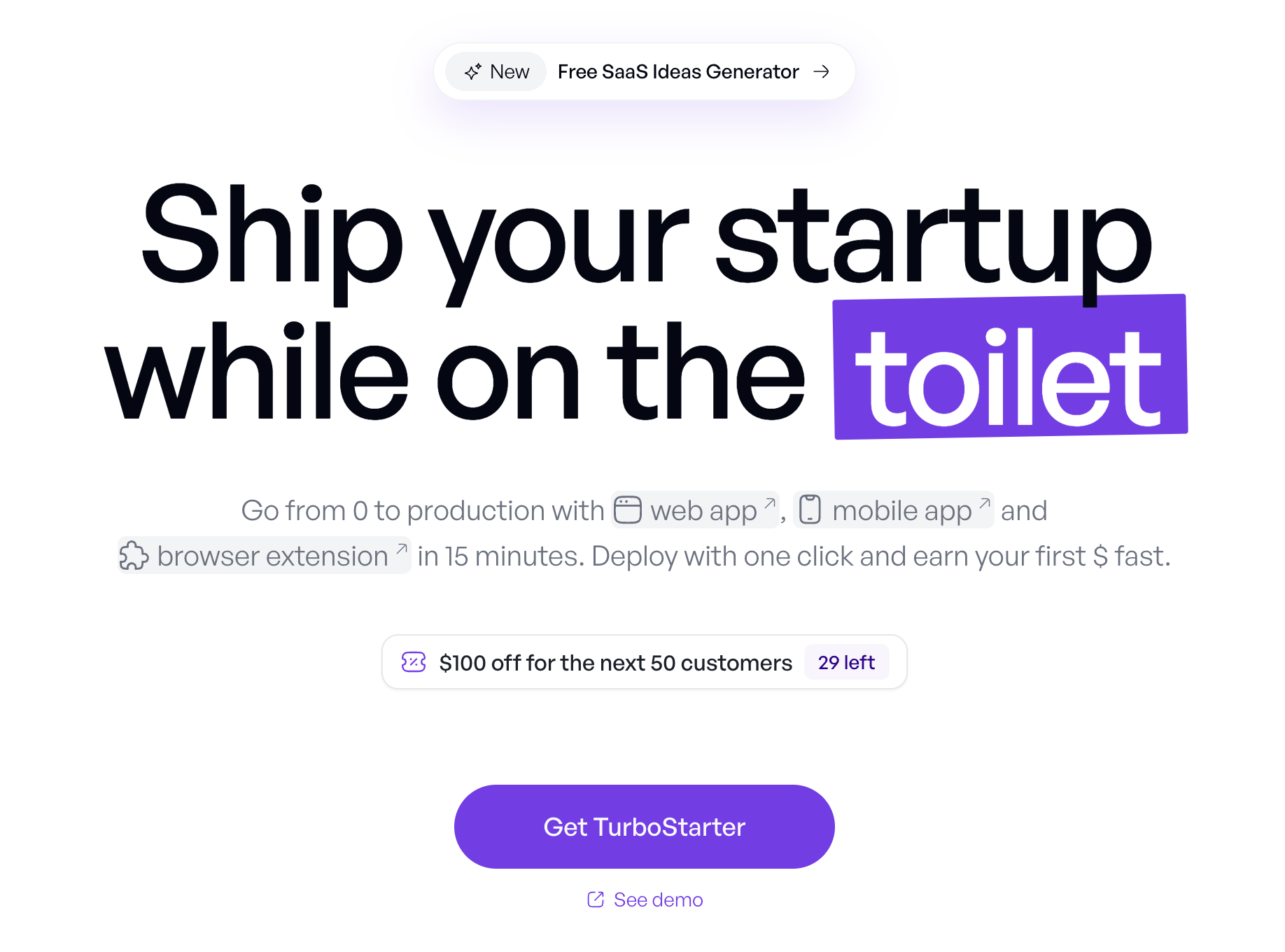 NextJS Starter Kit – Ship your startup everywhere. In minutes. | Solo Kit